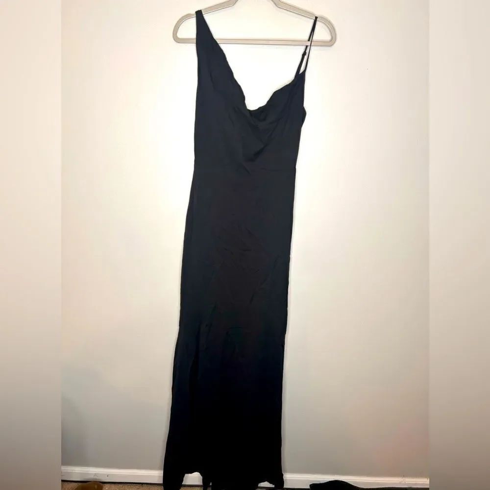 Nicole Miller Collection Slip Maxi Evening Cocktail Dress